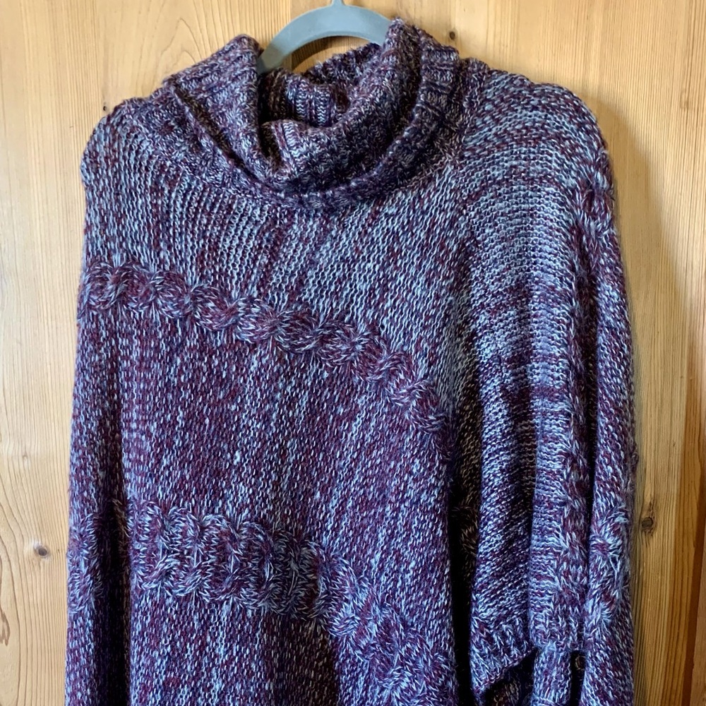 Turtleneck shawl